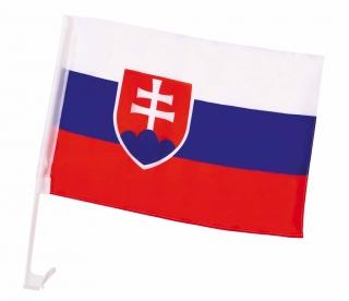 Vlajka na auto Slovensko