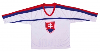 Hokejový dres Slovensko 2 biely L