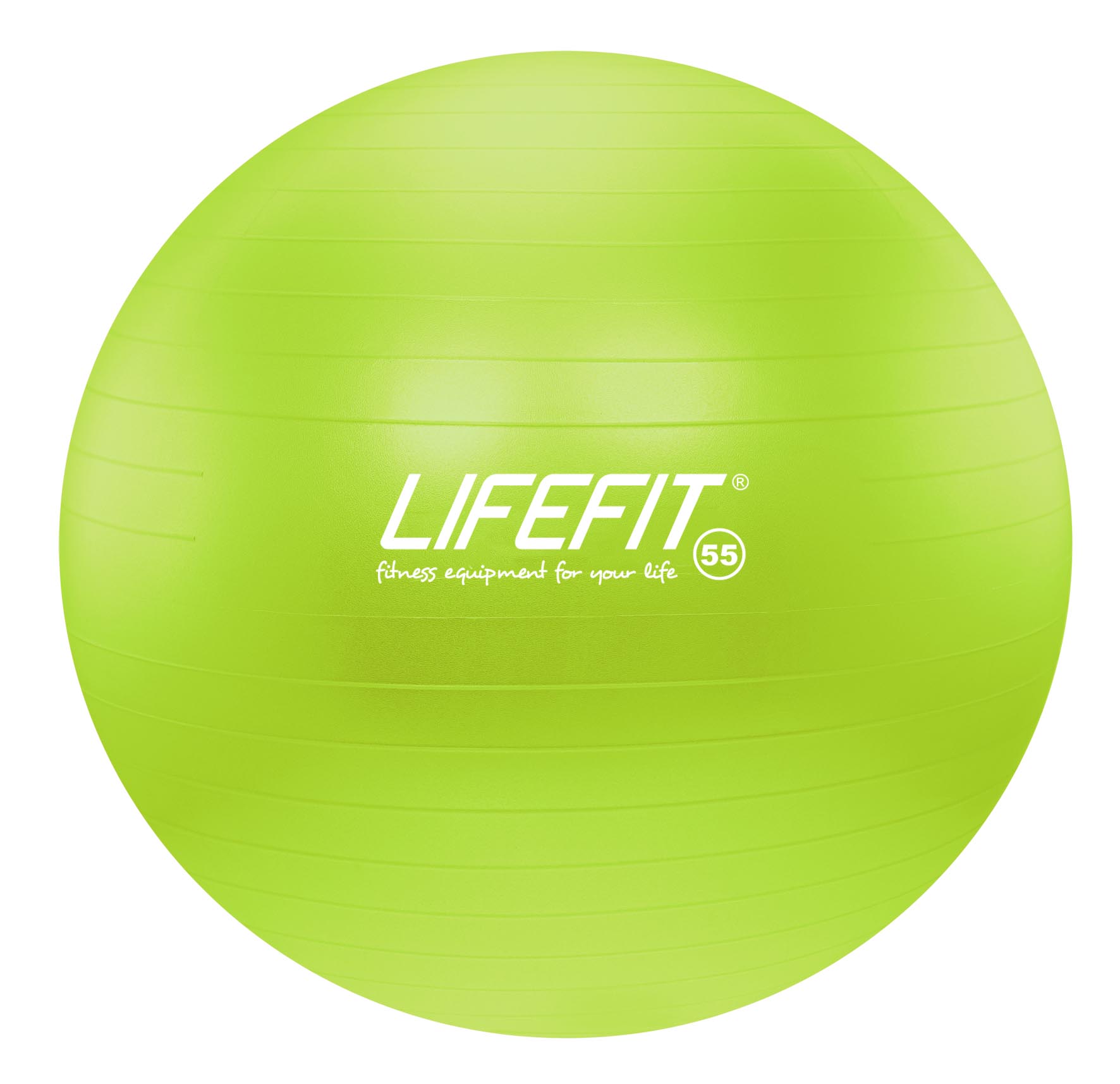 Gymnastická lopta LIFEFIT ANTI-BURST 55 cm, zelená