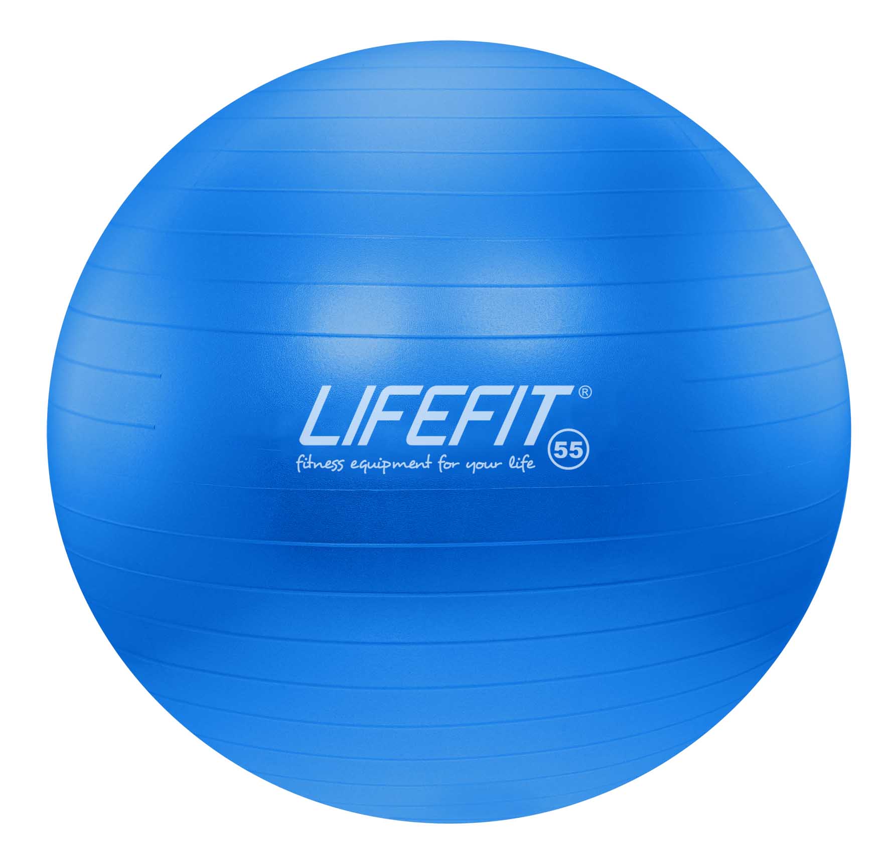 Gymnastická lopta LIFEFIT ANTI-BURST, 55cm, modrá