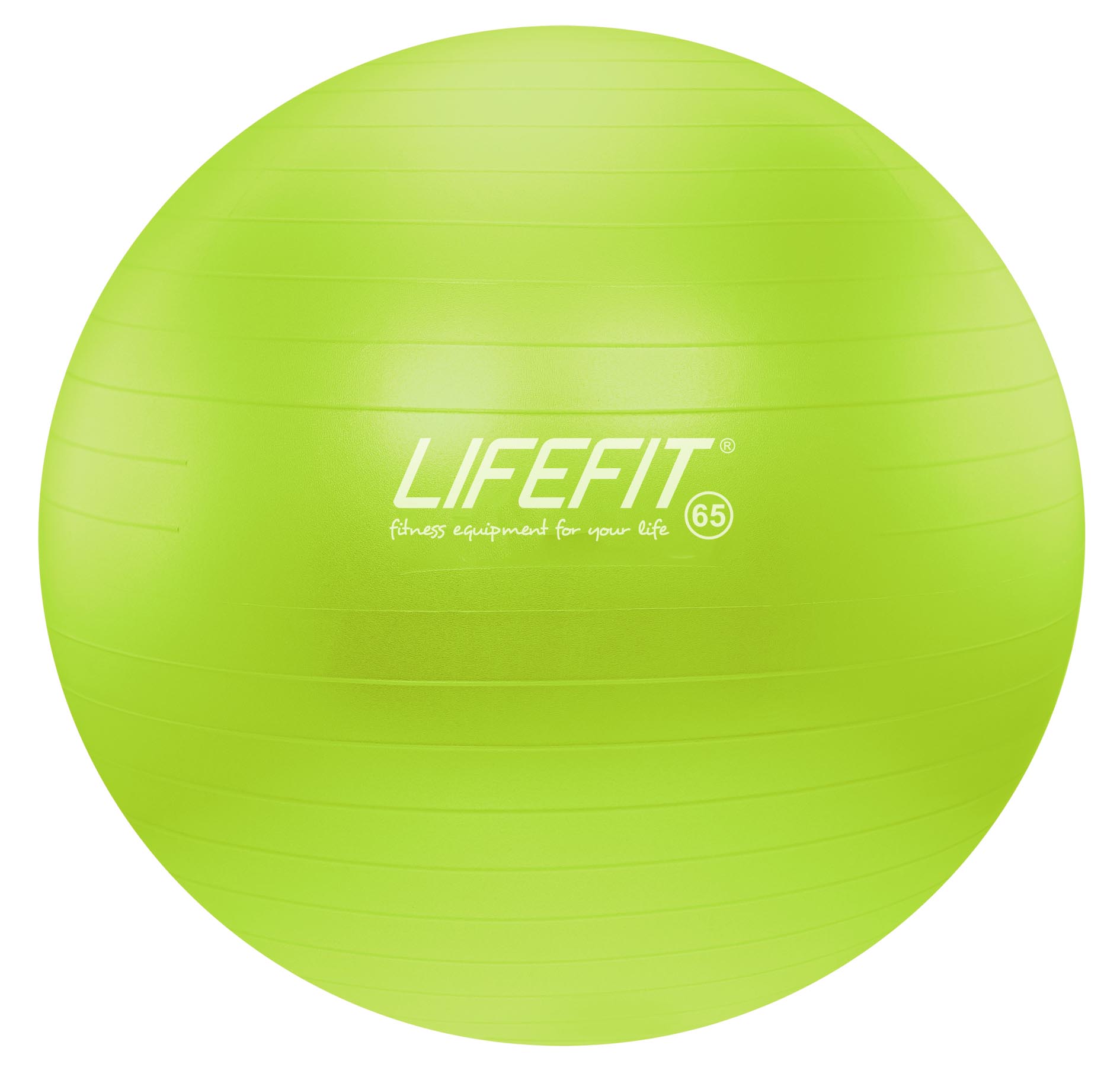 Gymnastická lopta LIFEFIT ANTI-BURST, 65cm, sv. zelená