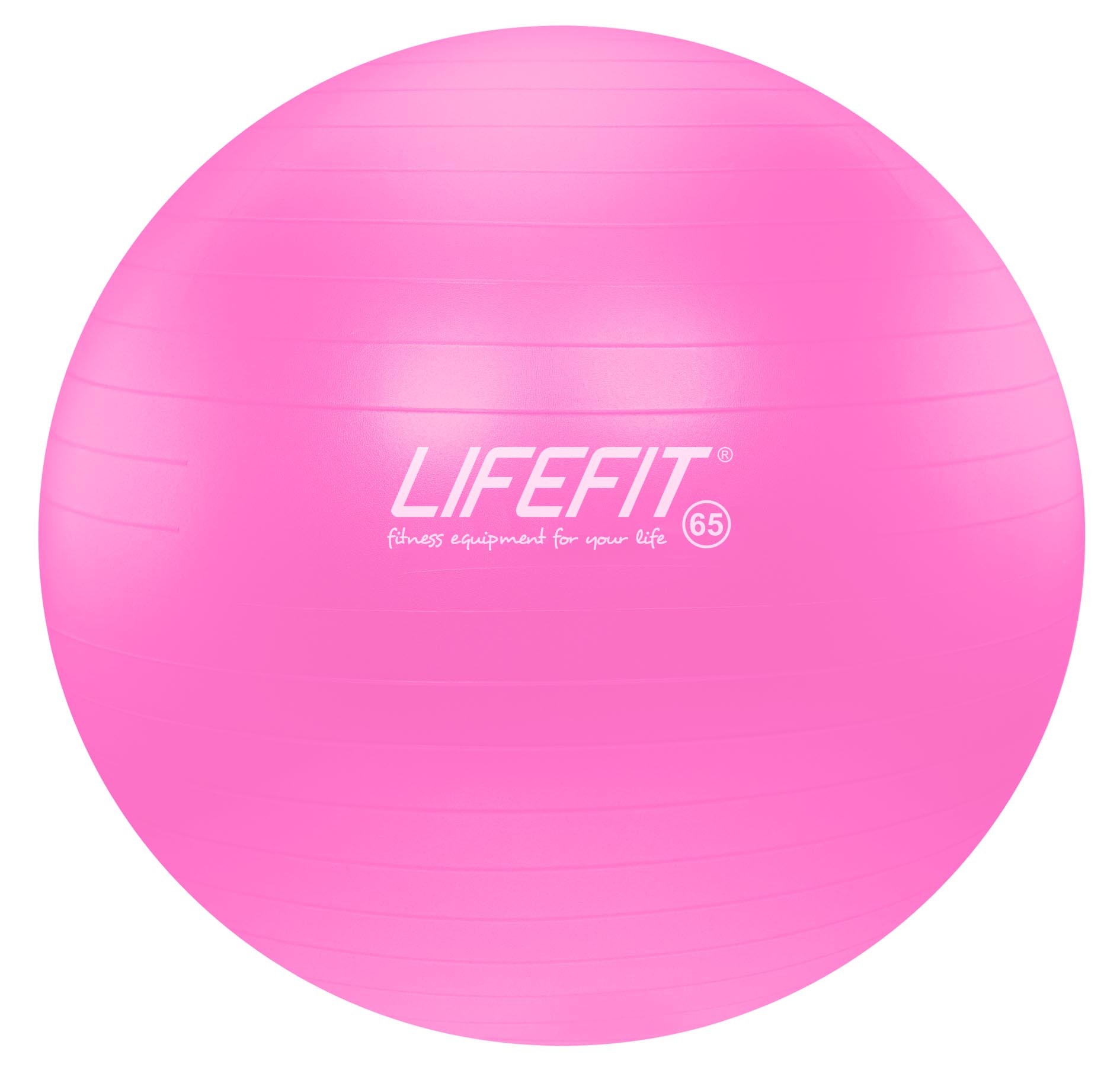 Gymnastická lopta LIFEFIT ANTI-BURST 65 cm, ružová