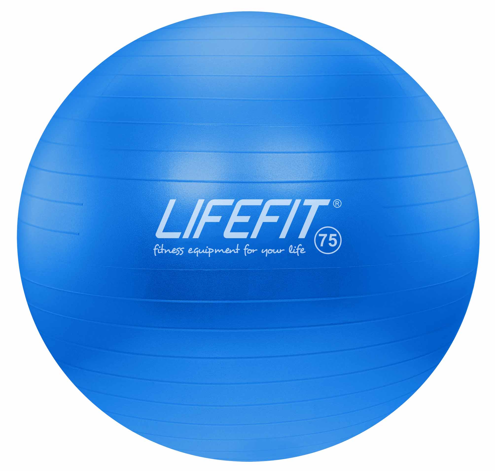 Gymnastická lopta LIFEFIT ANTI-BURST, 75cm, modrá