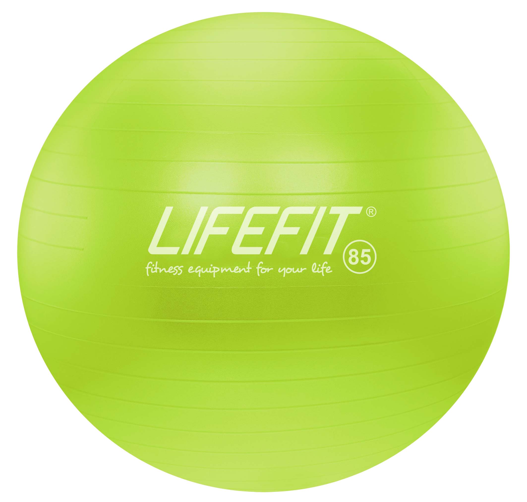 Gymnastická lopta LIFEFIT ANTI-BURST, 85cm, sv. zelená