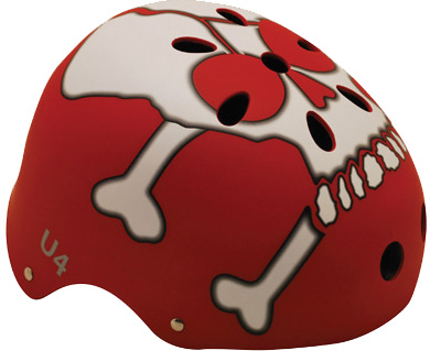 Helma na skate SULOV U4, červená