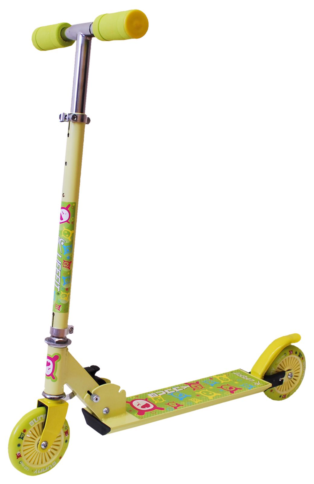 Skladacia alu kolobežka LIFEFIT BUN 120mm