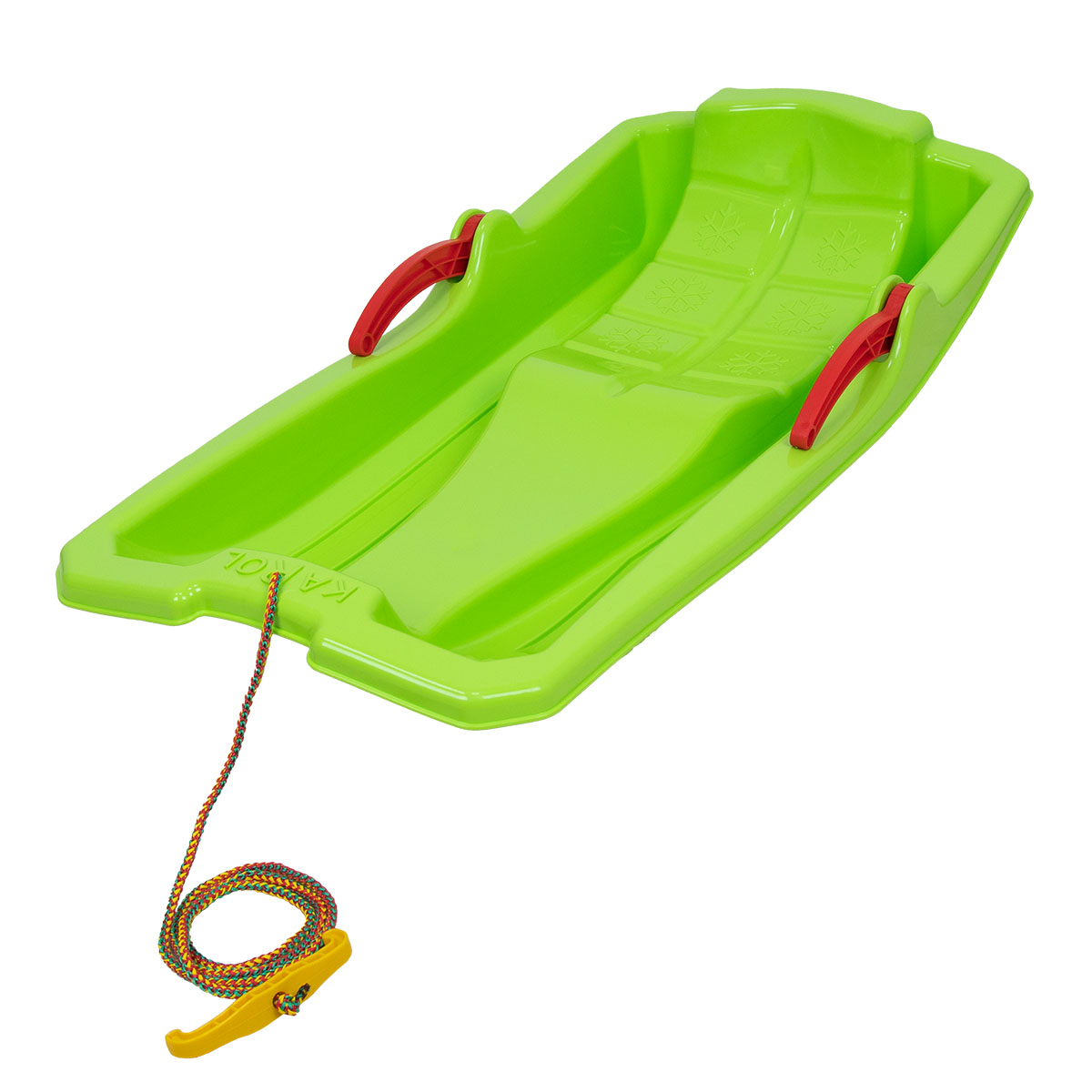 Plastové boby SULOV KAROL, zelené s brzdou