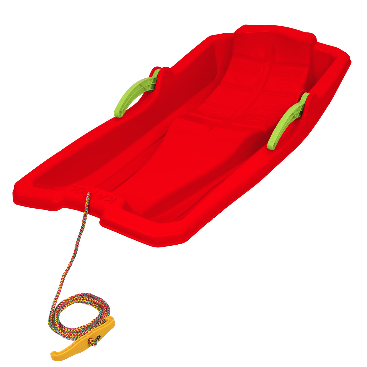 Plastové boby SULOV KAROL, červené s brzdou