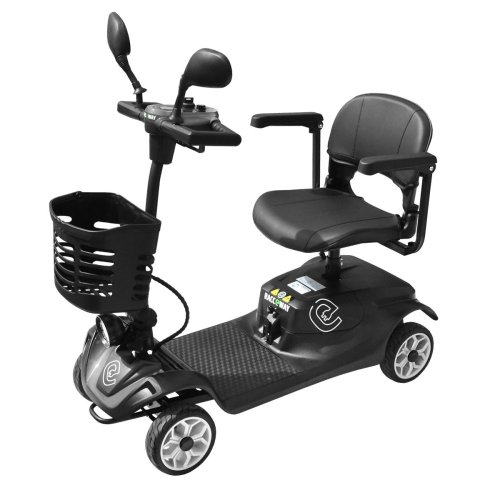 Elektrický štvorkolesový vozík RACCEWAY® SOLID, šedý