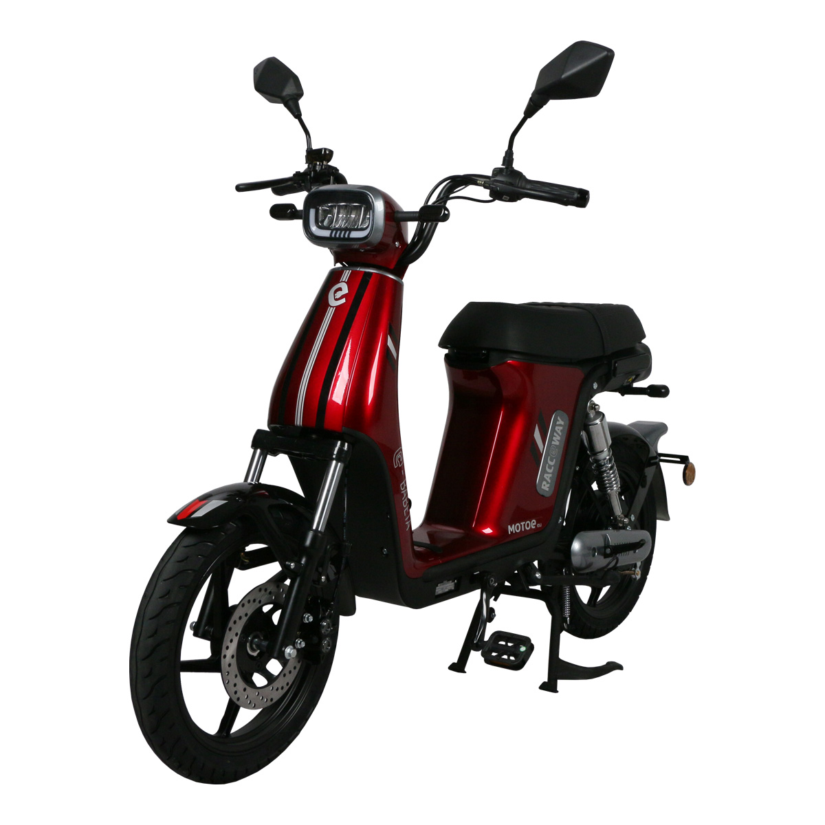 Elektroskúter RACCEWAY® E-BABETA® II, vínová, bez batérie