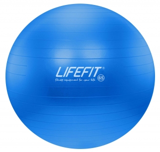 Gymnastická lopta LIFEFIT ANTI-BURST, 65cm, modrá
