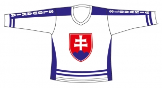 Hokejový dres SR 3 biely L