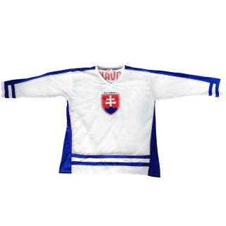 Hokejový dres Slovensko 3 biely M
