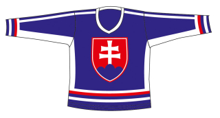 Hokejový dres Slovensko 5 modrý L