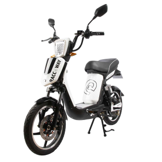 Elektrický motocykel RACCEWAY E-BABETA, biela